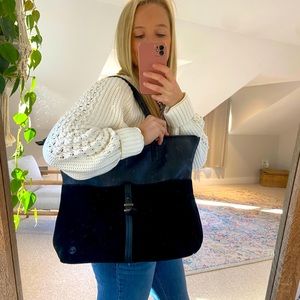Black Timberland Tote Bag